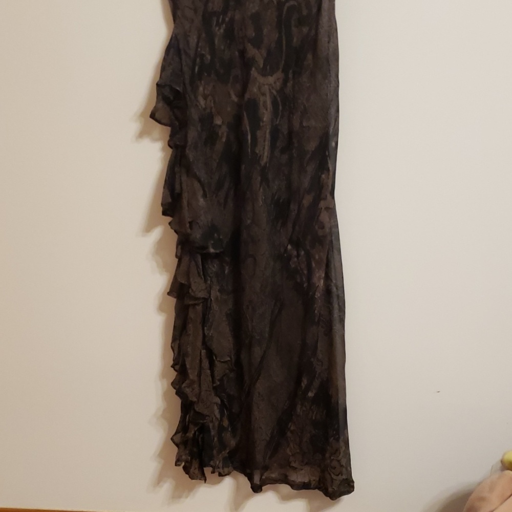 Dries Van Noten Silk Side Ruffled Dress...38...NWT - Picture 6 of 7